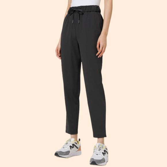 Lululemon Keep Moving Pants Black - Picture 1 of 6